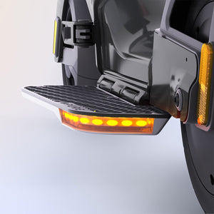 Pure Advance Flex Electric Scooter rear indicator - Mercury Grey