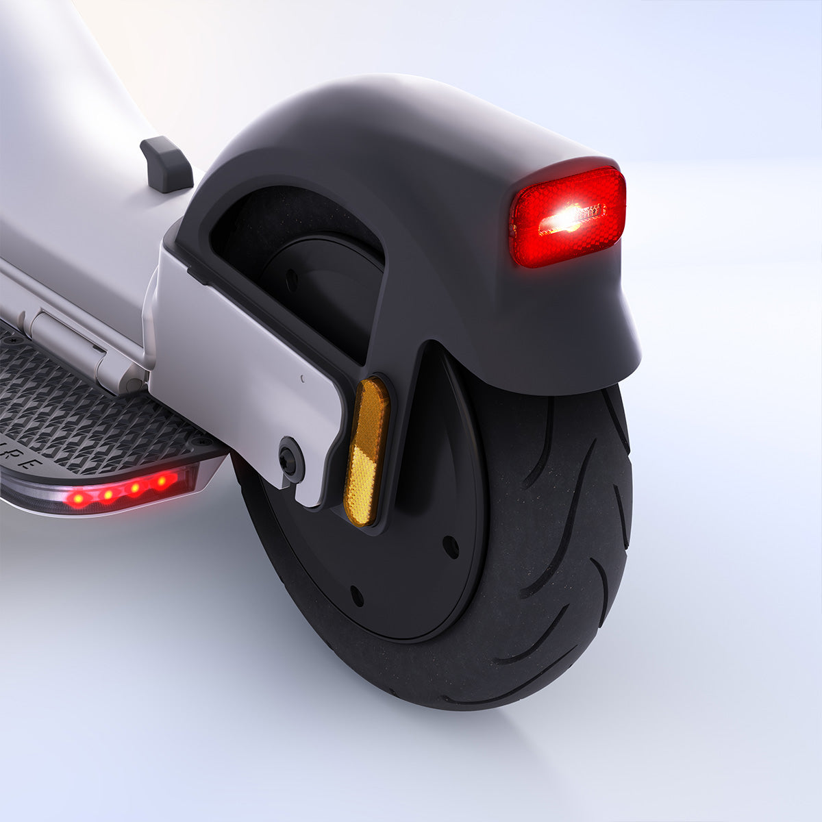 Pure Advance Electric Scooter rear light - Light grey